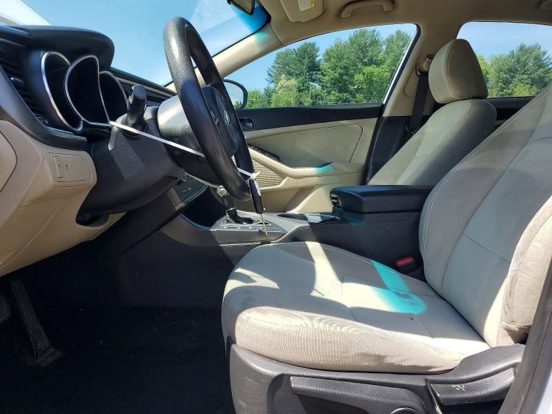 2014 Kia Optima VIN 5XXGM4A7XEG270770 COPART salvage auction — FRONT END, MA - CERTIFICATE OF TITLE, sold $325 on 2026-07-16 (photo 7)