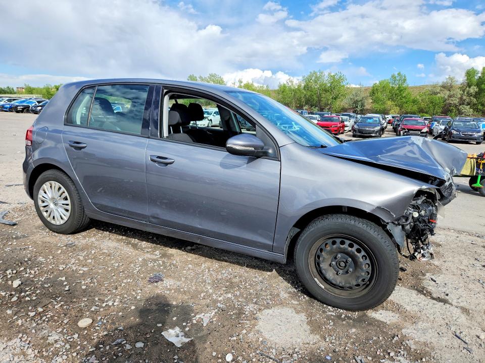 2012 Volkswagen Golf VIN WVWDB7AJ1CW113369 COPART salvage auction — FRONT END, Co - Public - Salvage Title, sold $500 on 2026-07-08 (photo 4)