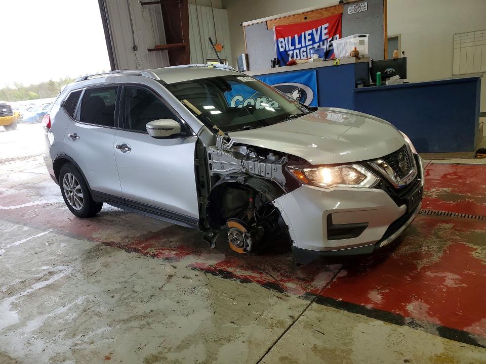 2019 Nissan Rogue VIN KNMAT2MVXKP508953 COPART salvage auction — FRONT END, Id - Salvage Certificate Of Title, sold $3,000 on 2026-07-20 (photo 4)