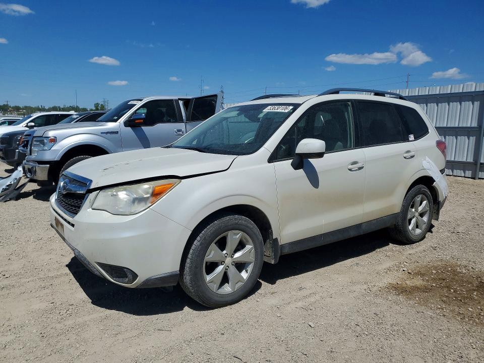 2015 Subaru Forester VIN JF2SJADC9FH534786 COPART salvage auction — FRONT END, Ia - Cert Of Title-Salvage Title, sold $3,950 on 2026-07-08 (photo 1)