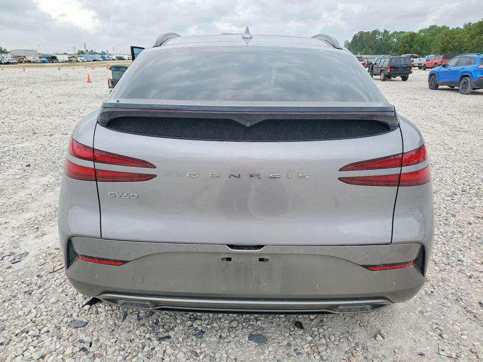 2024 Genesis Gv60 VIN KMUKCDSC6RU020514 COPART salvage auction — FRONT END, Tx - Certificate Of Title, sold $14,200 on 2026-10-06 (photo 6)