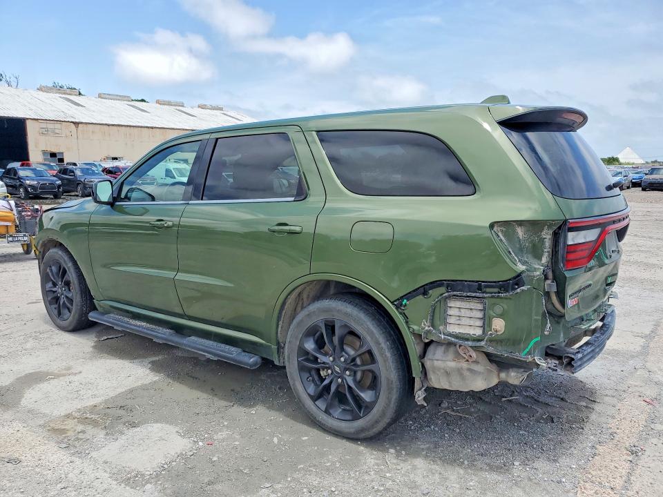 2021 Dodge Durango VIN 1C4RDHDG1MC749637 COPART salvage auction — REAR END, TX - SALVAGE VEHICLE TITLE, sold $4,700 on 2026-07-09 (photo 2)