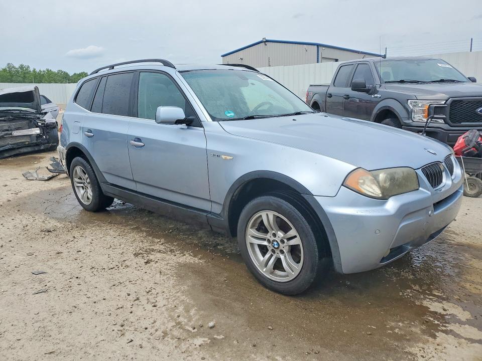 2006 BMW X3 VIN WBXPA93496WG83715 COPART salvage auction — REAR END, Ky - Bill Of Sale/Part Only/No Titl, sold $300 on 2026-07-06 (photo 4)