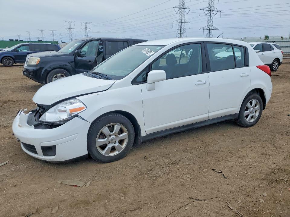 2009 Nissan Versa VIN 3N1BC13E69L472767 COPART salvage auction — FRONT END, Il - Salvage Certificate, sold $250 on 2026-07-02 (photo 1)