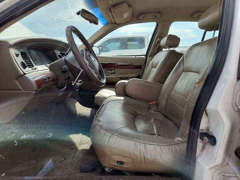 2002 Mercury Grand marquis VIN 2MEFM74W62X633577 COPART salvage auction — FRONT END, Ut - Certificate Of Title, sold $475 on 2026-07-10 (photo 7)