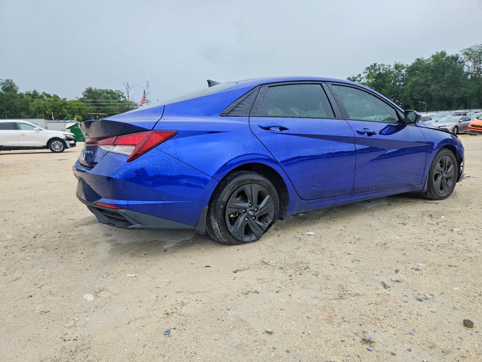 2023 Hyundai Elantra VIN KMHLM4AG7PU384930 COPART salvage auction — SIDE, Fl - Cert Of Title Slvg Rebuildable, sold $3,000 on 2026-07-14 (photo 3)