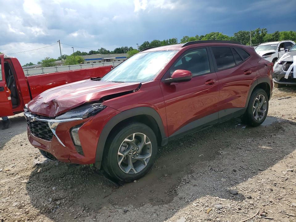 2024 Chevrolet Trax VIN KL77LHE25RC159720 COPART salvage auction — FRONT END, Ky - Cert Of Title-Salvage, sold $125 on 2026-07-30 (photo 1)
