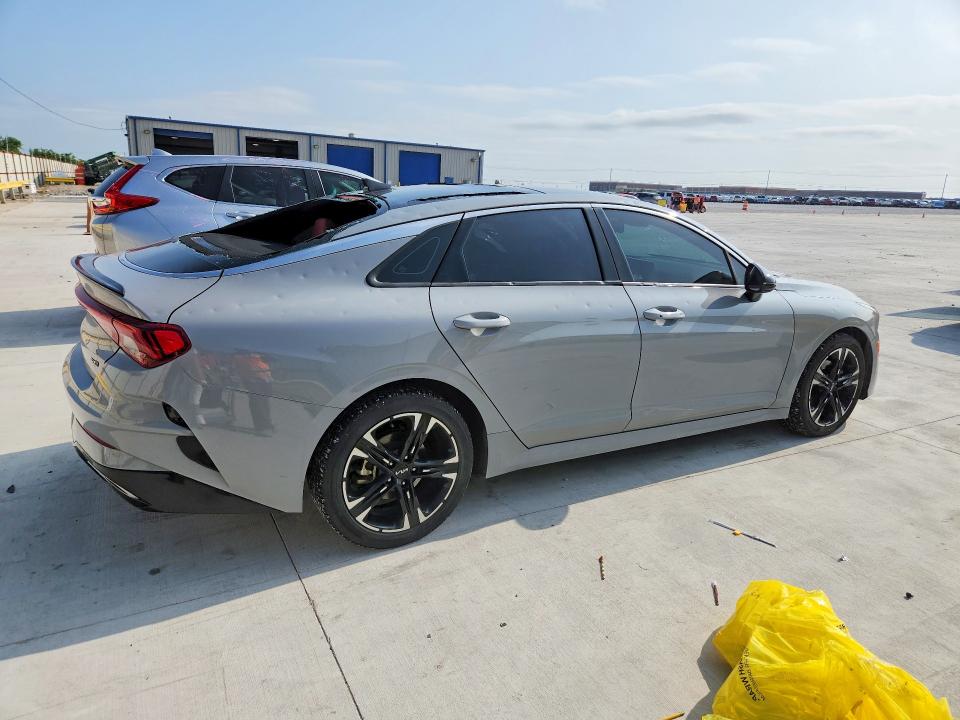 2022 Kia K5 VIN 5XXG64J23NG159847 COPART salvage auction — HAIL, Tx - Certificate Of Title, sold $2,550 on 2026-07-24 (photo 3)