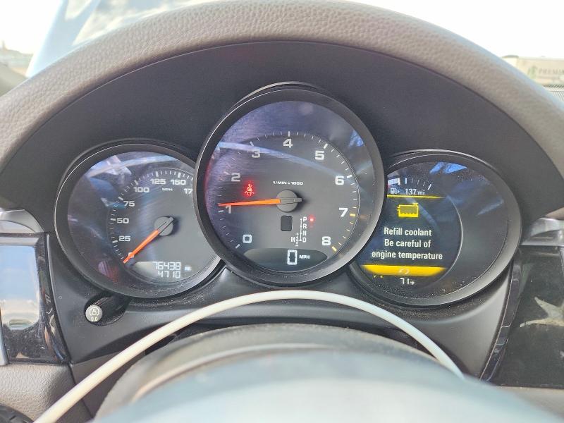2017 Porsche Macan VIN WP1AA2A51HLB82288 COPART salvage auction — FRONT END, Il - Salvage Certificate, sold $7,700 on 2026-07-24 (photo 9)