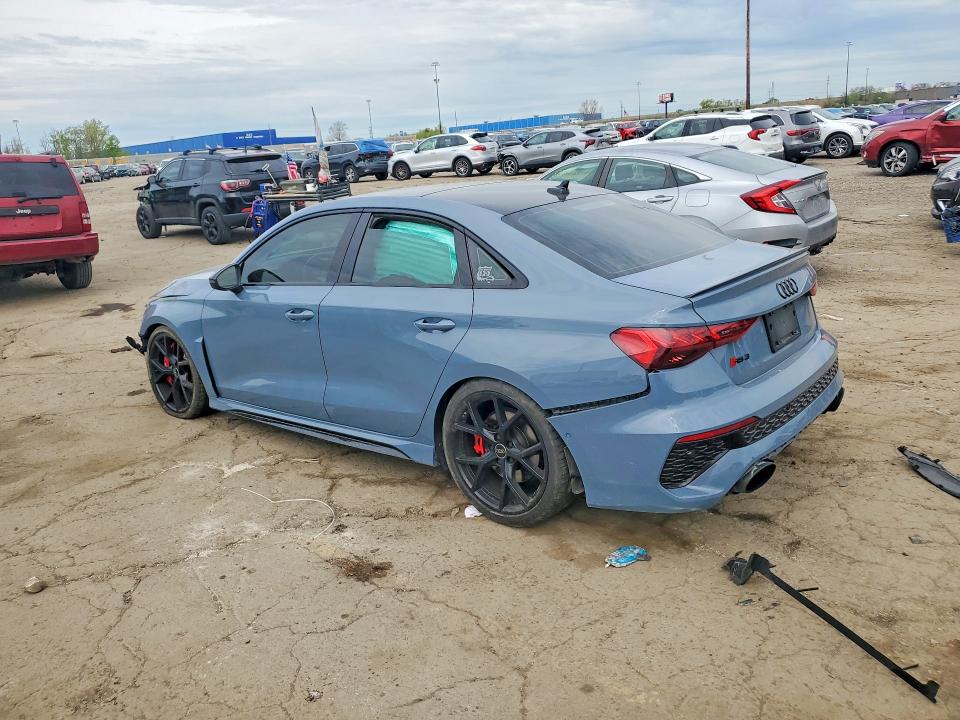 2023 Audi Rs3 VIN WUAG4DGY7PA910015 COPART salvage auction — FRONT END, Mi - Cert Of Title-Salvage Vehicle, sold $5,500 on 2026-07-28 (photo 2)
