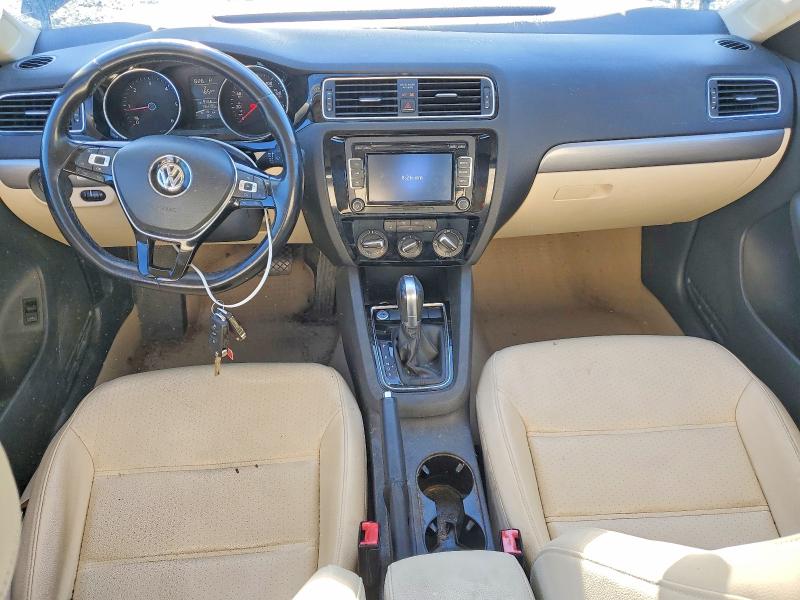 2015 Volkswagen Jetta VIN 3VWLA7AJ8FM340915 COPART salvage auction — REAR END, Nc - Salvage Certificate Of Title, sold $875 on 2026-07-04 (photo 8)