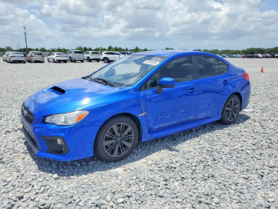 2021 Subaru Wrx VIN JF1VA1A60M9822963 COPART salvage auction — SIDE, Fl - Cert Of Title Slvg Rebuildable, sold $4,650 on 2026-07-14 (photo 1)