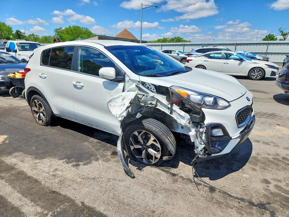 2021 Kia Sportage VIN KNDPMCAC7M7897747 COPART salvage auction — FRONT END, NJ - CERT OF TITLE-SALVAGE, sold $1,650 on 2026-07-28 (photo 4)