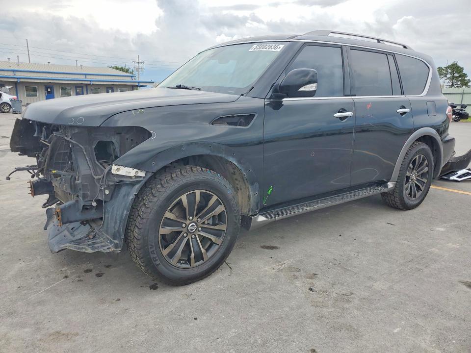 2017 Nissan VIN JN8AY2NF9H9301030 COPART salvage auction — FRONT END, Ok - Cert Of Title-Salvage, sold $3,250 on 2026-07-15 (photo 1)