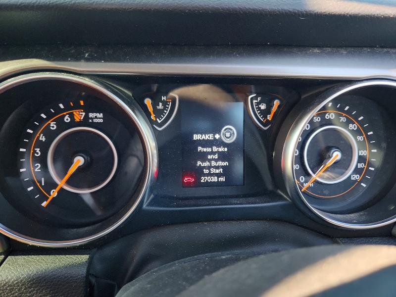 2023 Jeep Gladiator VIN 1C6HJTAG0PL584624 COPART salvage auction — ALL OVER, Tx - Certificate Of Title, sold $12,700 on 2026-07-30 (photo 9)