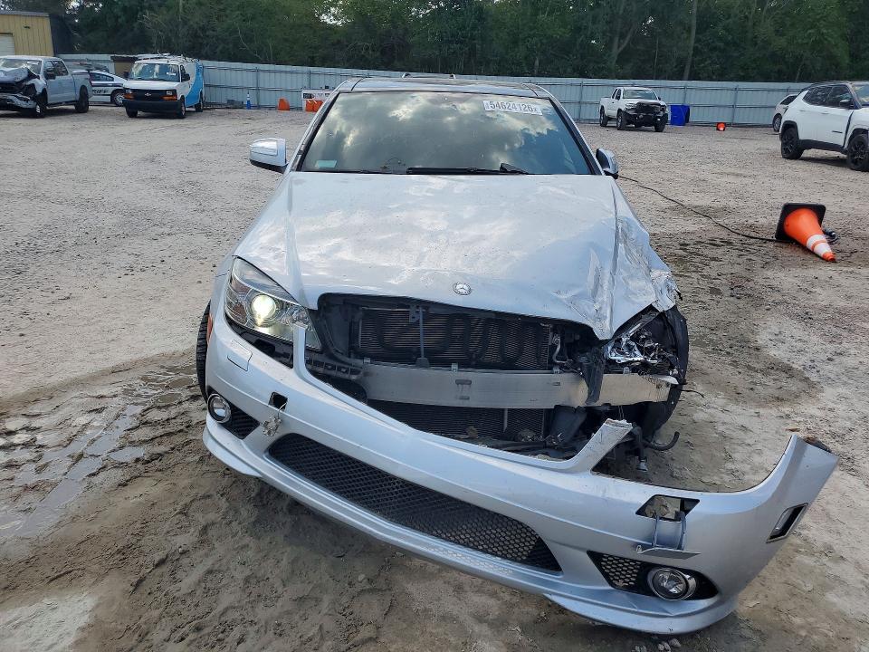 2008 Mercedes-benz C-klasse VIN WDDGF56X28F043154 COPART salvage auction — FRONT END, Nc - Salvage Certificate Of Title, sold $325 on 2026-07-24 (photo 5)