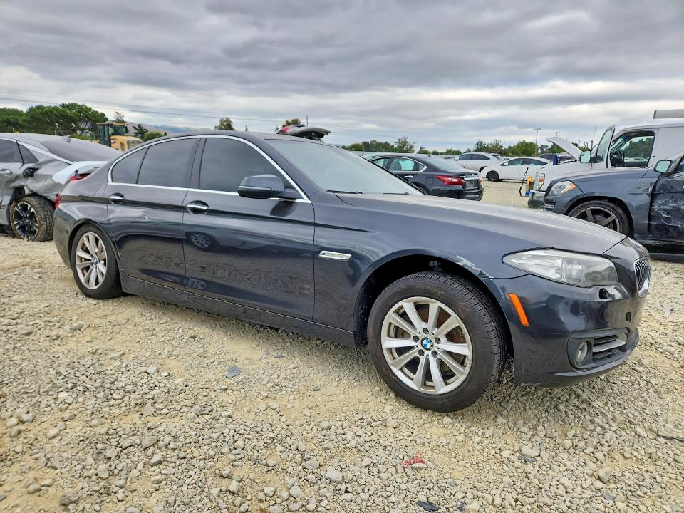 2015 BMW 5er VIN WBA5A5C53FD523938 COPART salvage auction — FRONT END, Id - Salvage Certificate Of Title, sold $1,050 on 2026-08-06 (photo 4)