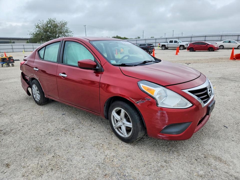 2019 Nissan Versa VIN 3N1CN7AP8KL858490 COPART salvage auction — SIDE, Tx - Salvage Vehicle Title, sold $1,600 on 2026-07-02 (photo 4)
