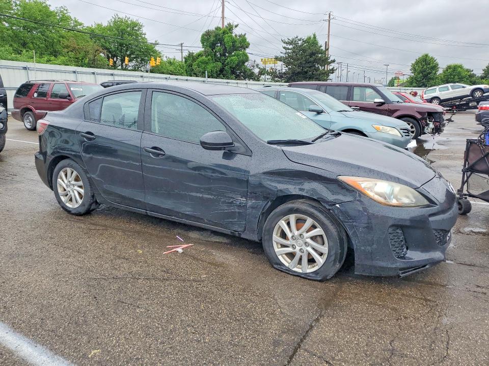 2012 Mazda VIN JM1BL1V75C1525419 COPART salvage auction — SIDE, Oh - Cert Of Title-Salvage, sold $275 on 2026-07-10 (photo 4)