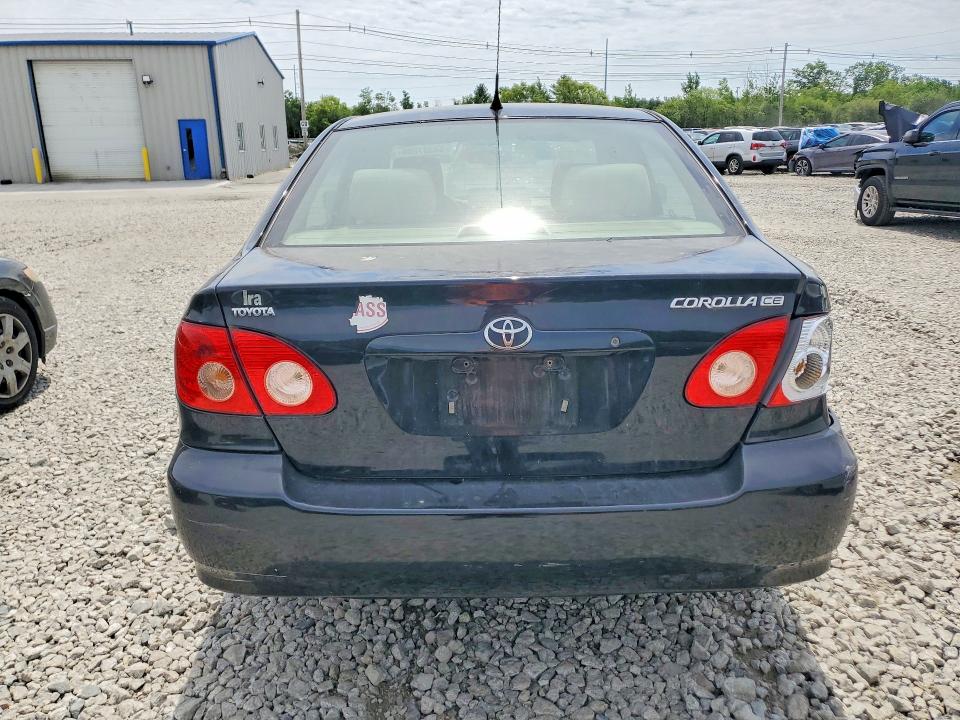 2007 Toyota Corolla VIN 2T1BR32E27C766627 COPART salvage auction — FRONT END, Ma - Cert Of Title-Reconstrctd Coll, sold $775 on 2026-07-06 (photo 6)