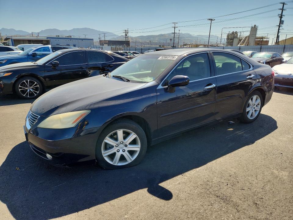 2009 Lexus ES VIN JTHBJ46G592307634 COPART salvage auction — VANDALISM, Ca - Salvage Certificate, sold $400 on 2026-07-13 (photo 1)