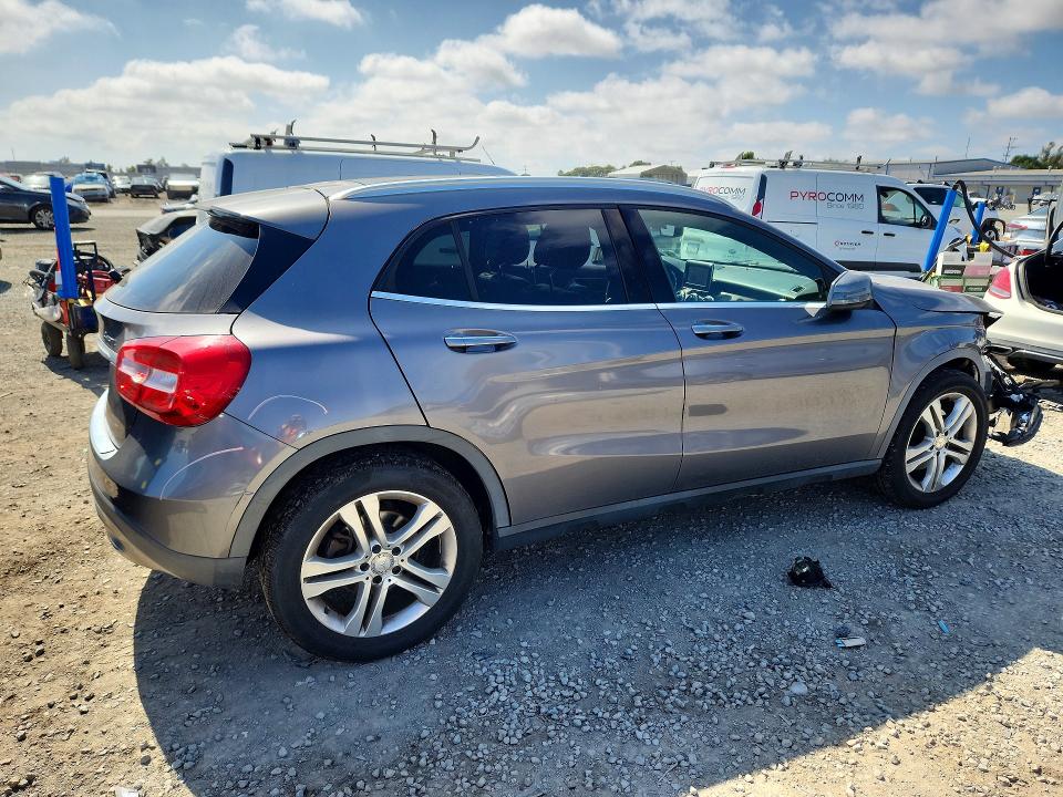 2016 Mercedes-benz Gla-klasse VIN WDCTG4GB3GJ194450 COPART salvage auction — FRONT END, Ca - Salvage Certificate, sold $1,900 on 2026-08-07 (photo 3)