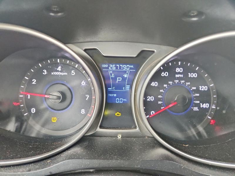 2012 Hyundai Veloster VIN KMHTC6AD0CU061270 COPART salvage auction — REAR END, Tx - Salvage Vehicle Title, sold $600 on 2026-07-30 (photo 9)
