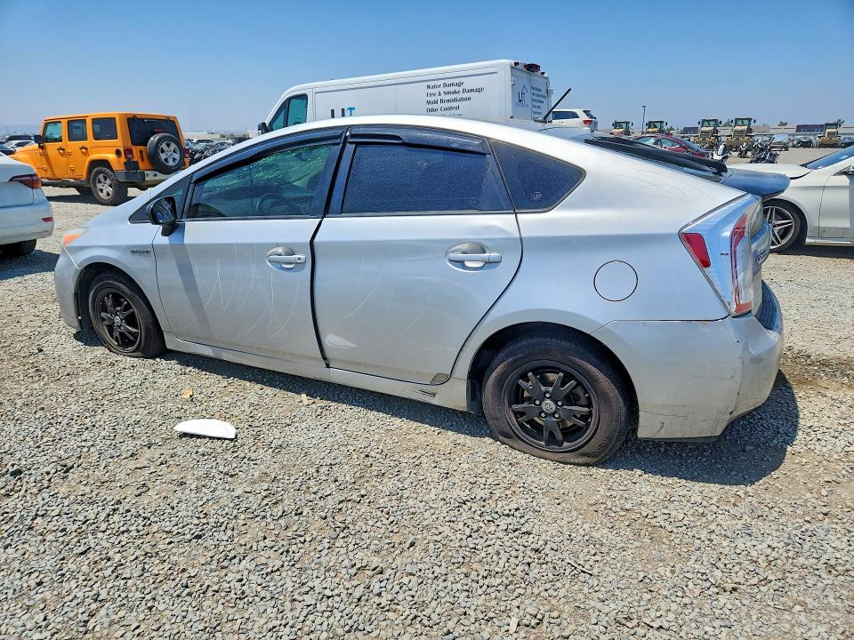 2014 Toyota VIN JTDKN3DU6E1751436 COPART salvage auction — VANDALISM, Ca - Salvage Certificate, sold $1,700 on 2026-07-24 (photo 2)