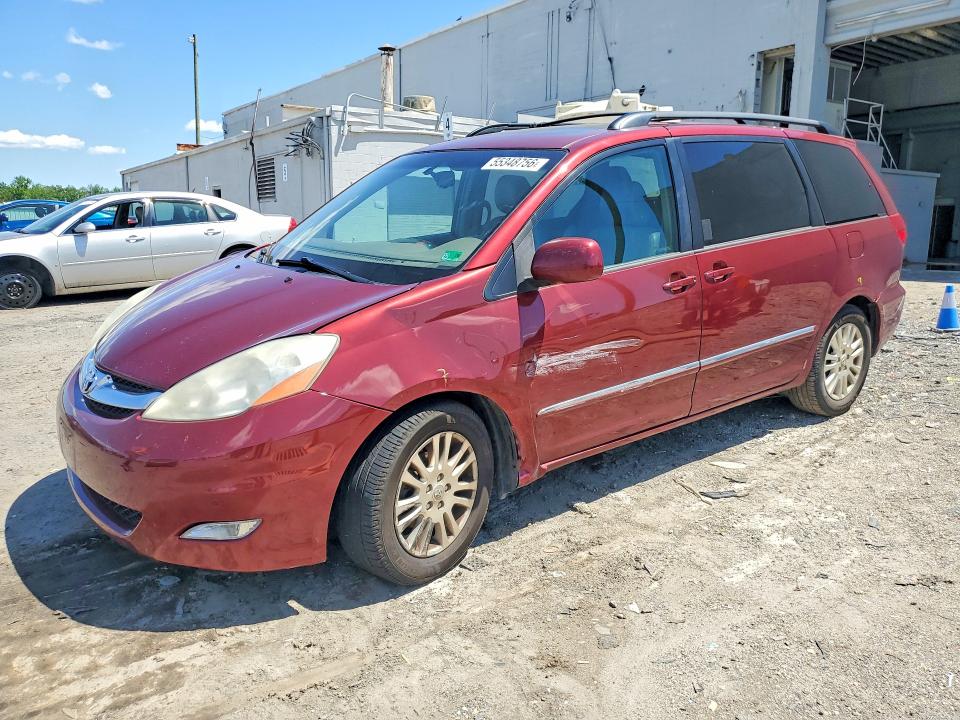 2009 Toyota Sienna VIN 5TDZK22C59S269044 COPART salvage auction — SIDE, VA - CERTIFICATE OF TITLE, sold $575 on 2026-07-15 (photo 1)