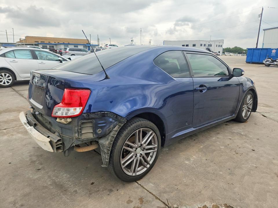 2012 Scion Tc VIN JTKJF5C73C3043574 COPART salvage auction — FRONT END, Tx - Salvage Vehicle Title, sold $950 on 2026-07-30 (photo 3)