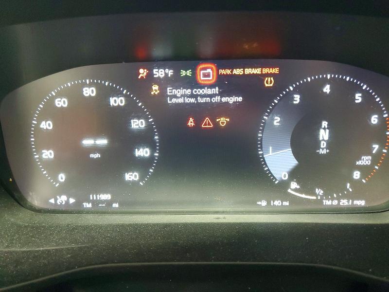 2019 Volvo Xc90 VIN YV4162UK3K2111009 COPART salvage auction — FRONT END, Pa - Certificate Of Salvage, sold $3,100 on 2026-08-07 (photo 9)