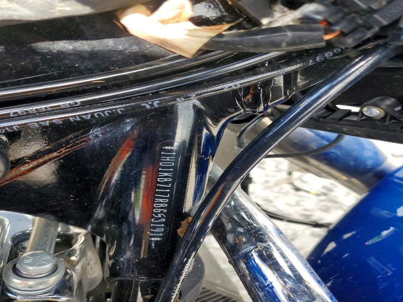 2024 Harley-davidson Street glide VIN 1HD1KB717RB653191 COPART salvage auction — FRONT END, KY - CERT OF TITLE-SALVAGE, sold $6,400 on 2026-07-02 (photo 9)