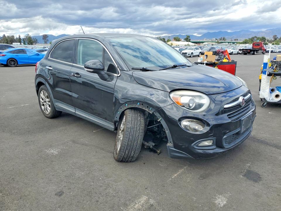 2016 Fiat 500x VIN ZFBCFXDTXGP339796 COPART salvage auction — FRONT END, Ca - Salvage Certificate, sold $700 on 2026-07-15 (photo 4)