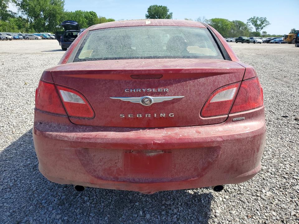 2009 Chrysler Sebring VIN 1C3LC56V49N553985 COPART salvage auction — FRONT END, Ia - Cert Of Title-Salvage Title, sold $80 on 2026-07-10 (photo 6)