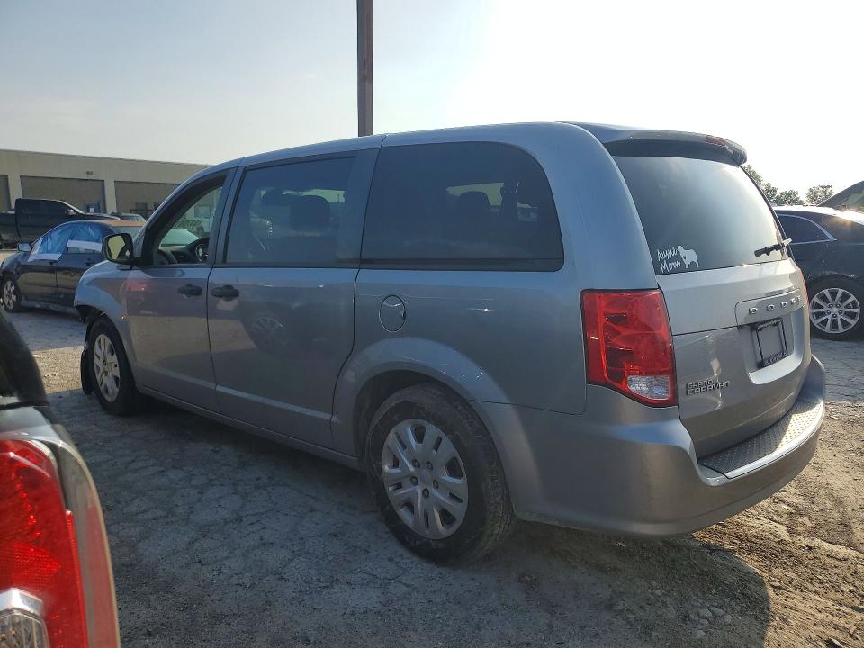 2019 Dodge Caravan VIN 2C4RDGBG8KR805607 COPART salvage auction — FRONT END, Il - Salvage Certificate, sold $2,050 on 2026-07-02 (photo 2)