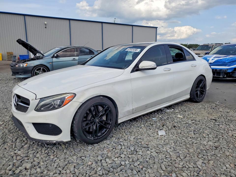 2015 Mercedes-benz C class VIN 55SWF4JB5FU074507 COPART salvage auction — MINOR DENT/SCRATCHES, Fl - Certificate Of Title (P), sold $6,400 on 2026-07-08 (photo 1)