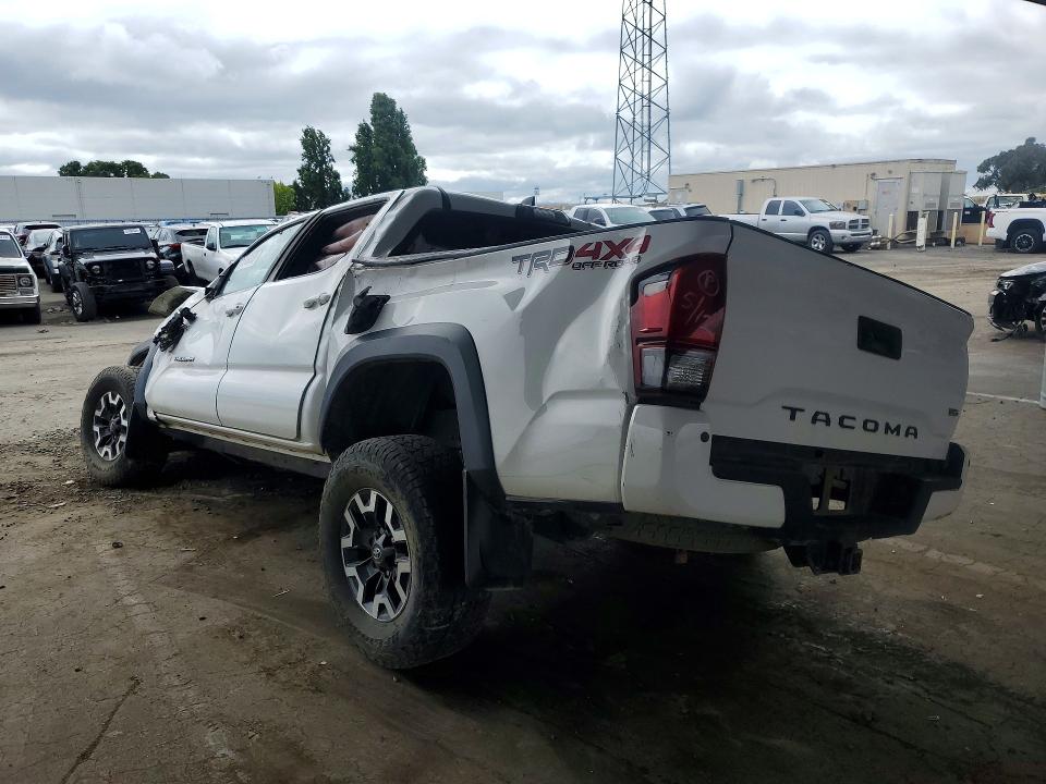 2019 Toyota Tacoma VIN 5TFCZ5AN9KX188554 COPART salvage auction — ROLLOVER, CA - NON-REPAIRABLE VEHICLE CERT, sold $300 on 2026-07-21 (photo 2)