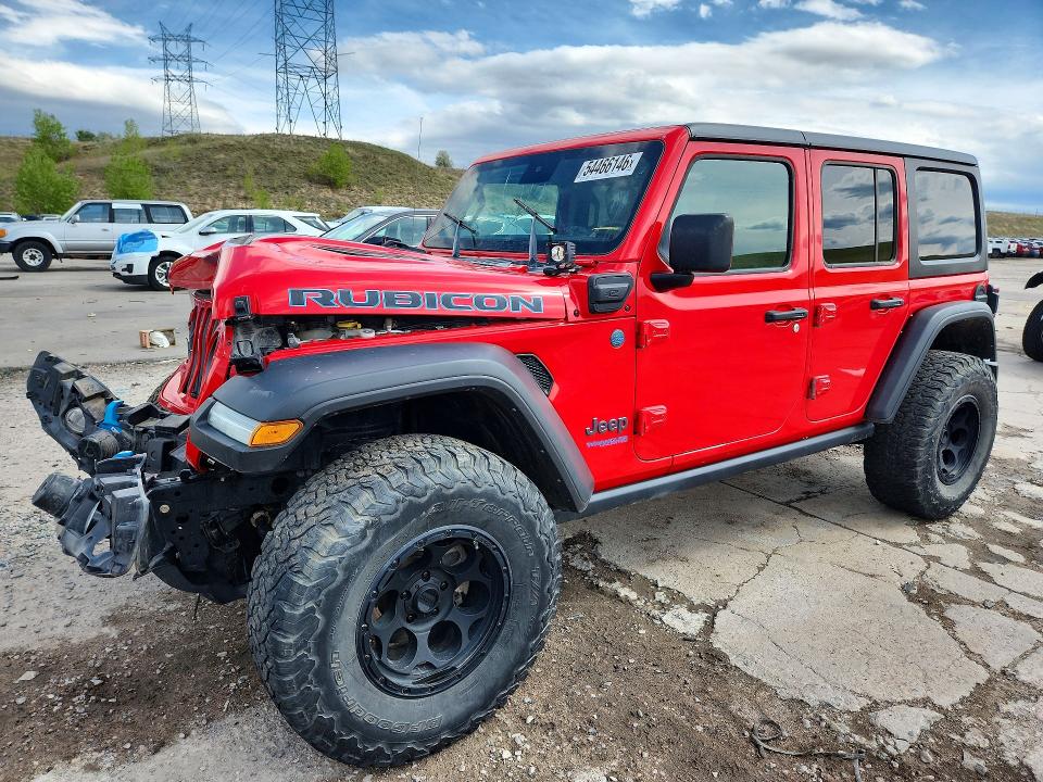 2022 Jeep Wrangler / VIN 1C4JJXR64NW150909 — COPART salvage auction photo