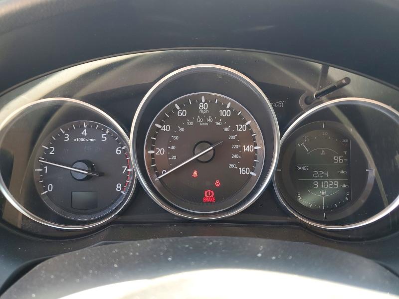 2017 Mazda 6 VIN JM1GL1V57H1149334 COPART salvage auction — FRONT END, Tx - Salvage Vehicle Title, sold $1,800 on 2026-07-02 (photo 9)