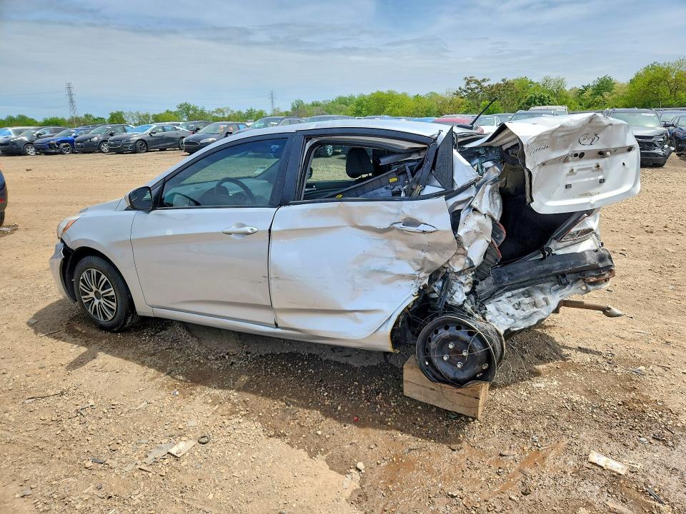 2015 Hyundai VIN KMHCT4AE4FU799686 COPART salvage auction — HAIL, Il - Salvage Certificate, sold $225 on 2026-07-06 (photo 2)