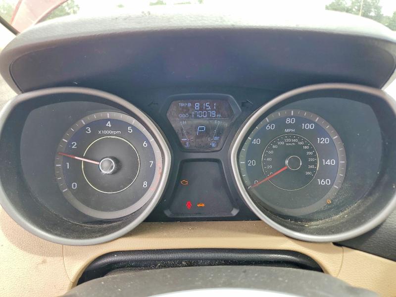 2011 Hyundai Elantra VIN KMHDH4AE9BU162597 COPART salvage auction — FRONT END, Sc - Cert Of Title-Salvage, sold $700 on 2026-07-17 (photo 9)