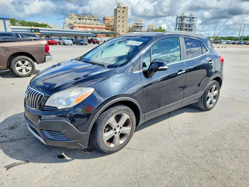 2014 Buick Encore VIN KL4CJASB5EB781151 COPART salvage auction — FRONT END, LA - CERT OF TITLE-SALVAGE, sold $625 on 2026-07-29 (photo 1)