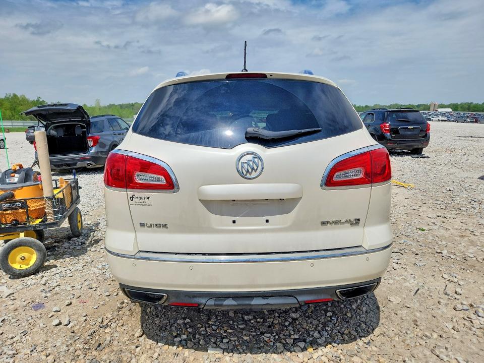2015 Buick Enclave VIN 5GAKVCKD6FJ198910 COPART salvage auction — FRONT END, Mi - Certificate Of Title, sold $1,300 on 2026-07-02 (photo 6)