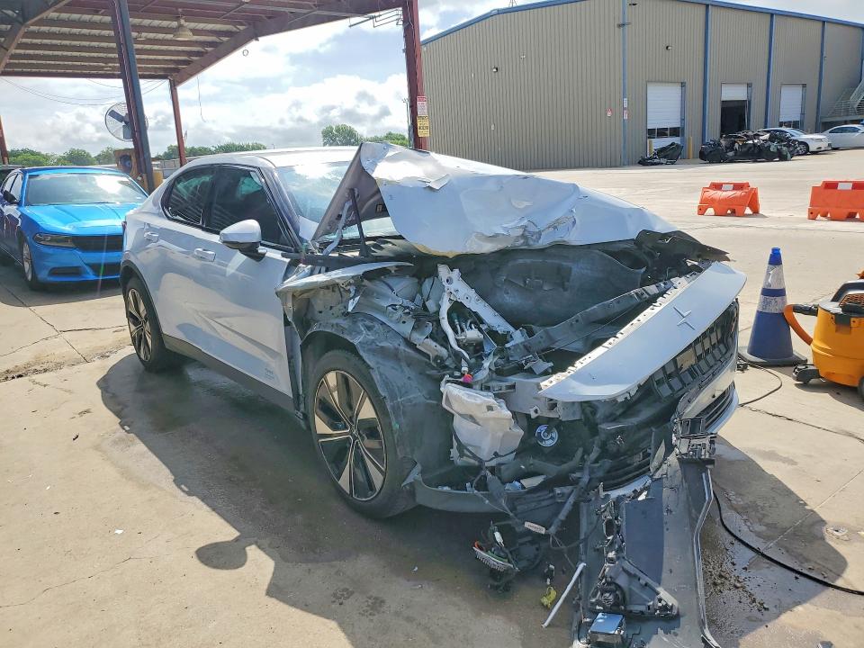 2023 Polestar 2 VIN YSMED3KA0PL144484 COPART salvage auction — FRONT END, TX - SALVAGE VEHICLE TITLE, sold $2,150 on 2026-07-13 (photo 4)