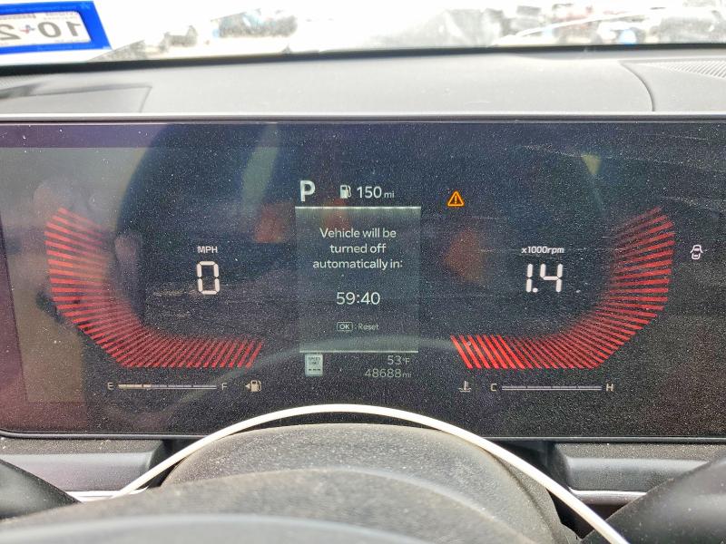 2025 Kia K5 VIN KNAG64J76S5322239 COPART salvage auction — FRONT END, Tx - Salvage Vehicle Title, sold $1,650 on 2026-07-28 (photo 9)