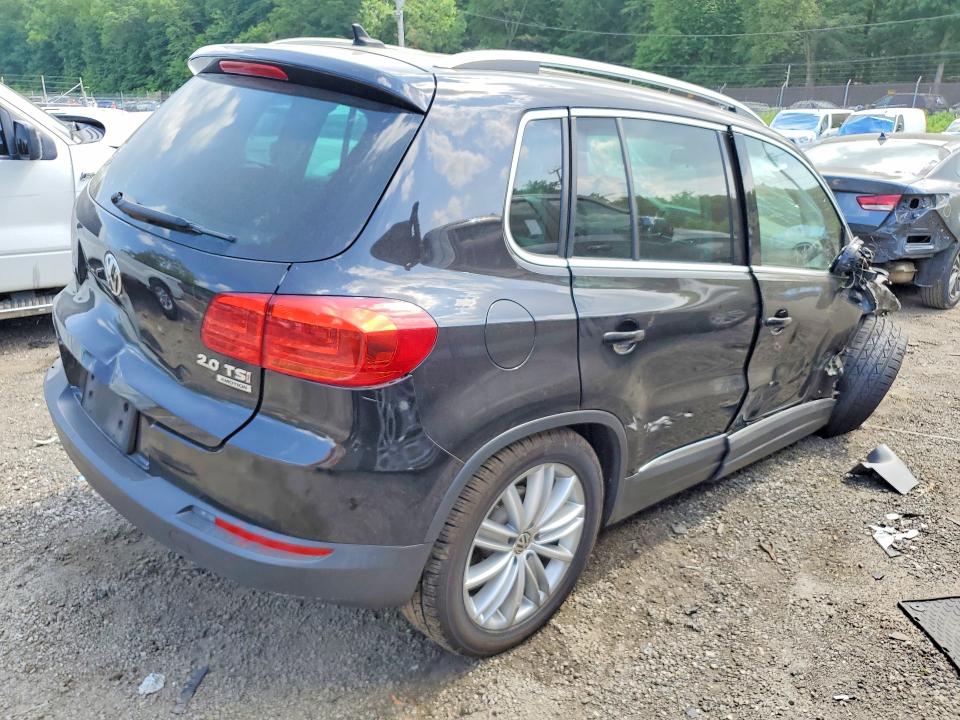 2015 Volkswagen Tiguan VIN WVGBV7AX2FW518840 COPART salvage auction — FRONT END, Md - Cert Of Salvage > 75% Damage, sold $375 on 2026-07-21 (photo 3)