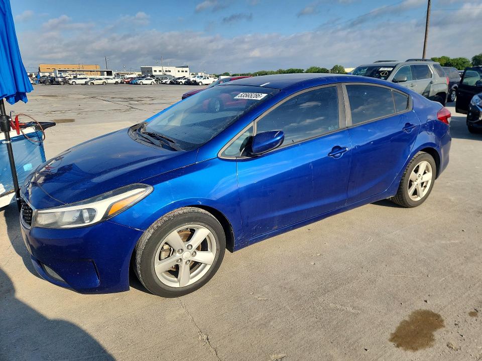 2017 Kia Forte VIN 3KPFL4A75HE072965 — COPART salvage auction photo