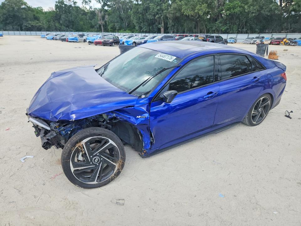 2023 Hyundai VIN KMHLR4AF7PU608223 COPART salvage auction — FRONT END, Fl - Cert Of Title Slvg Rebuildable, sold $1,650 on 2026-07-14 (photo 1)