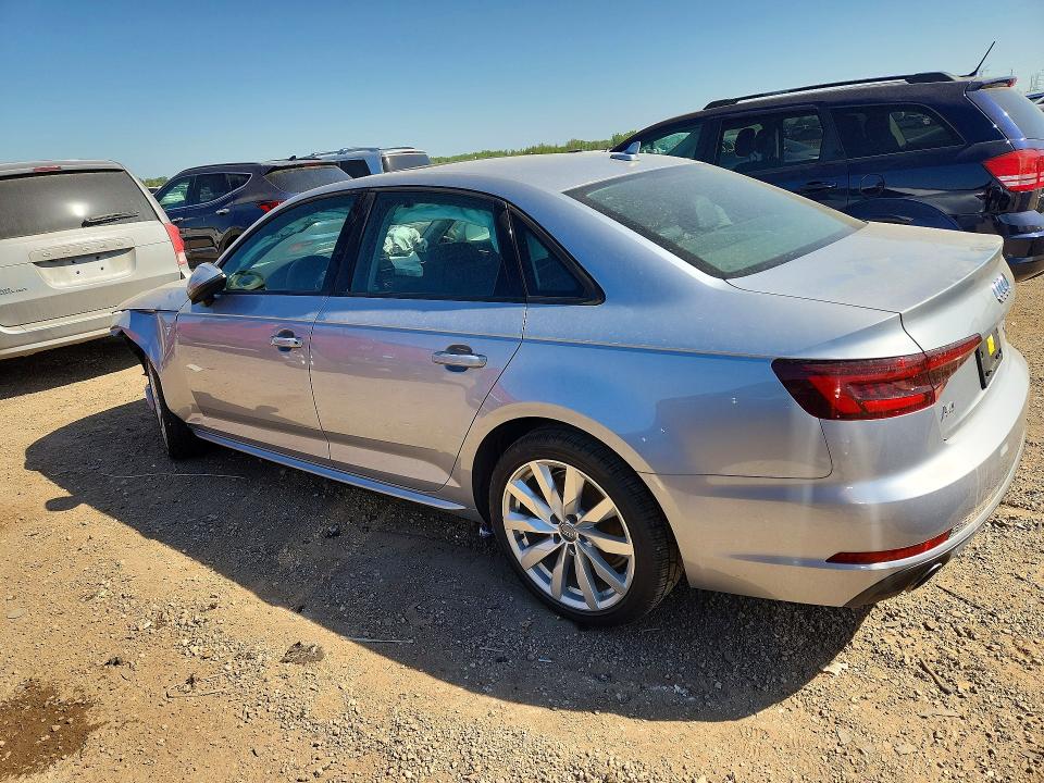 2018 Audi A4 VIN WAUKMAF40JA148235 COPART salvage auction — FRONT END, Il - Salvage Certificate, sold $2,050 on 2026-07-02 (photo 2)