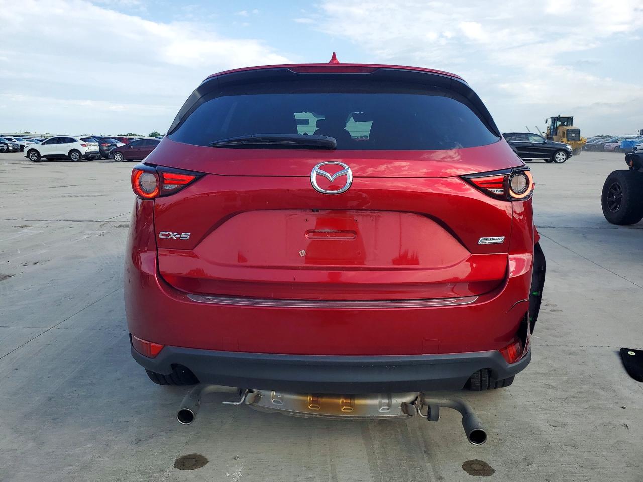 2018 Mazda CX-5 VIN JM3KFADMXJ0309476 COPART salvage auction — Rear End, TX - SALVAGE VEHICLE TITLE, sold $5,300 on 2026-07-09 (photo 6)